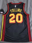 NBA 20 Collins Hawks 20-21 Maillot noir